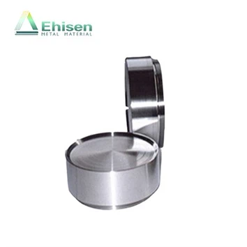 Objetivo de base de tungsteno de alta densidad