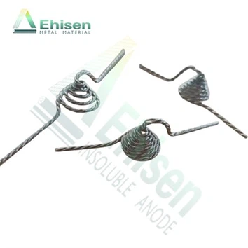 Alambre trenzado de tungsteno tipo embudo